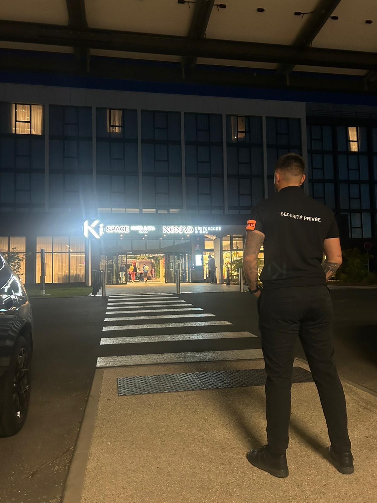 Agent de sécurité MS&A en intervention